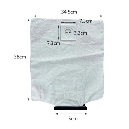Reusable Cloth Dust Bag for Nilfisk VP100, VP200, and VP300 Models