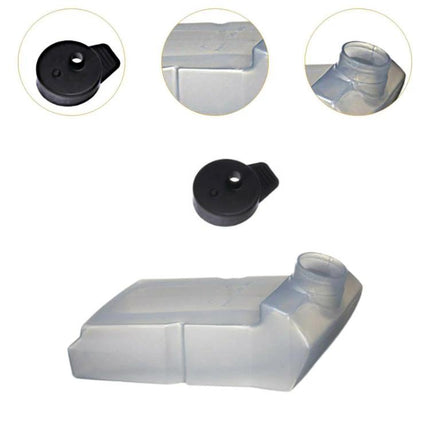 Karcher Detergent Bottle for K2 and K3 Pressure Washers - transparent ABS detergent bottle with secure black lid for car patio driveway cleaning