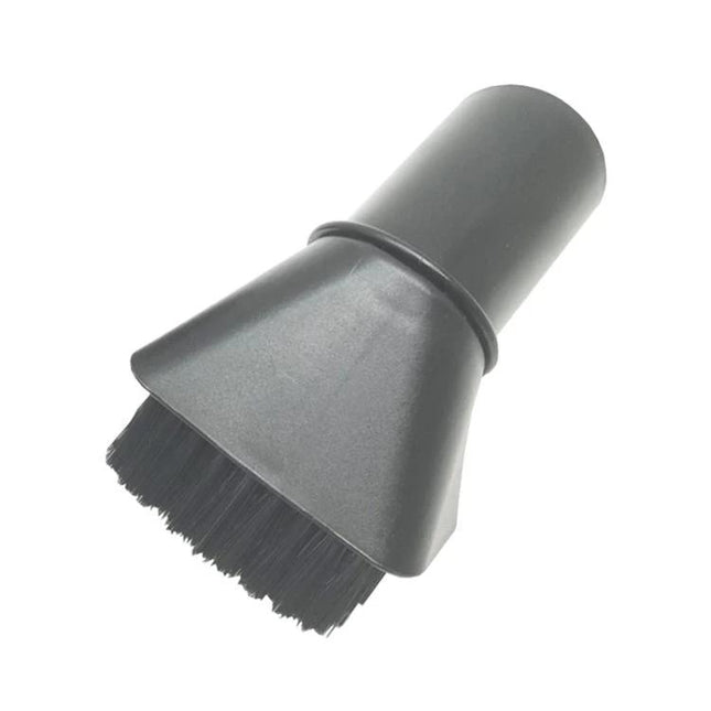 32mm Soft Brush Nozzle for Karcher, Miele, Bosch, and Philips Vacuums - black soft nylon bristle replacement accessory