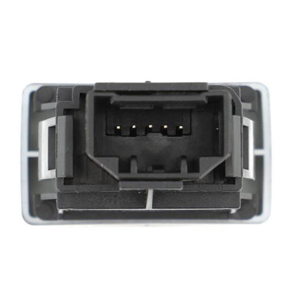 Alt Tag: Honda 5 Pin Electronic Handbrake Switch Replacement For CR-V close-up of 5-pin connector, ABS housing, OE 35470-TW0-0033