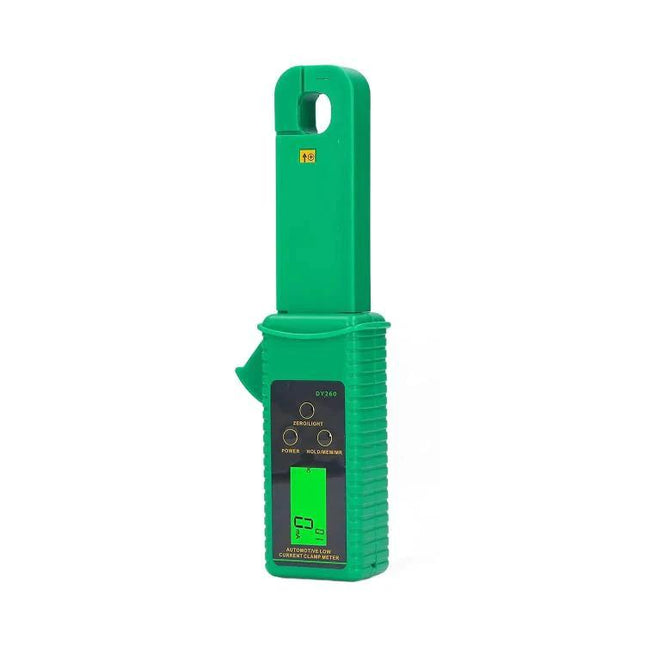 Keep your car's electrical system maintained with DUOYI Clamp Meter - green clamp meter for non-contact car current checks