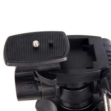 Quick Release Plate for Attaching Smartphone and DSLR Cameras to Tripods - black ABS tripod quick-release plate for fast device switching