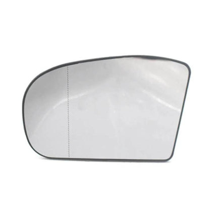 Mercedes-Benz W203 Rearview Mirror Replacement Lens in White - ABS glass replacement lens for 2000-2006 W203/W211 vehicles