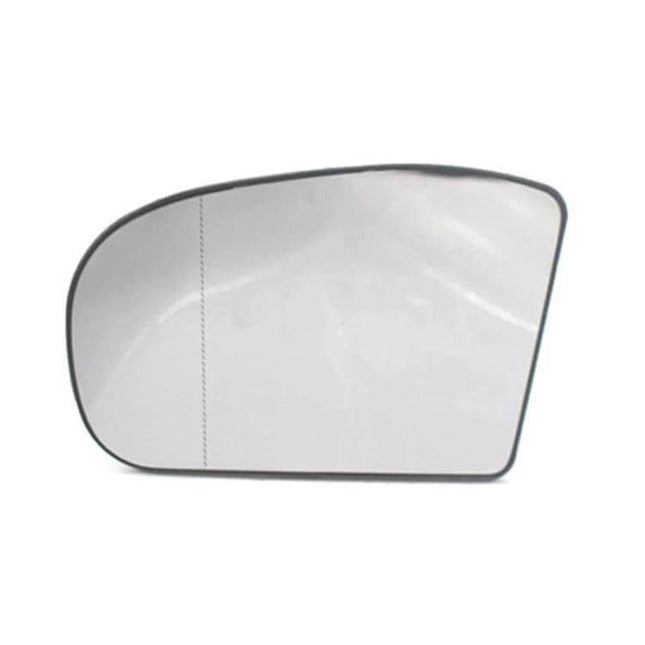 Mercedes-Benz W203 Rearview Mirror Replacement Lens in White - ABS glass replacement lens for 2000-2006 W203/W211 vehicles