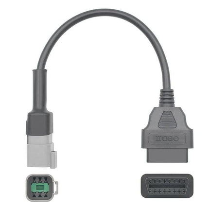 Essential OBD Cable for ATV Maintenance on Adventures - 16-pin OBD2 adapter cable for on‑trail diagnostics and real-time engine data