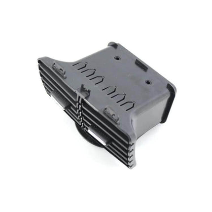 VW Golf Saddle Air Conditioning Vent Dual Hole Replacement - black dual-hole dashboard vent for easy fit and restored cabin airflow