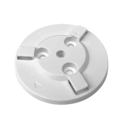 EZVIZ 54mm Round Base Mount Bracket for Security Cameras, White 5-Pack - white round camera mounting base for wall or ceiling installations