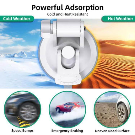 Starlink Mini Car Suction Cup Bracket For Sunroof Window Mount – heavy-duty suction for cold/hot weather, speed bumps, emergency braking, uneven roads