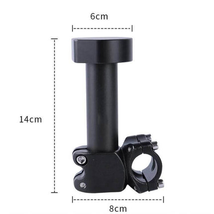 Roof Rack Set for Starlink Mini in Aluminium Alloy - black 14cm mount clamp for RV car yacht rooftop luggage rack