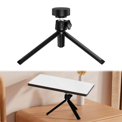 Starlink Mini Tripod with Gimbal Adapter for Stable Device Mounting – compact adjustable tripod shown holding a device for outdoor and indoor use