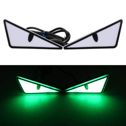 Motorcycle License Plate Lights Two Pack Triangle Blue - blue triangle LED motorcycle license plate lights, bright rear illumination for night riding