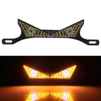 Triangle Light White Yellow Flashing