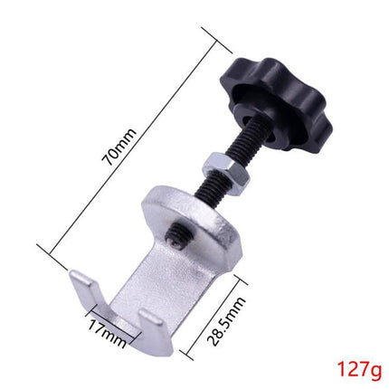 Compact Tool for Routine Car Wiper Arm Removal Tasks – compact remover tool for cars SUVs vans light trucks, screw‑press design, 127g, 70mm