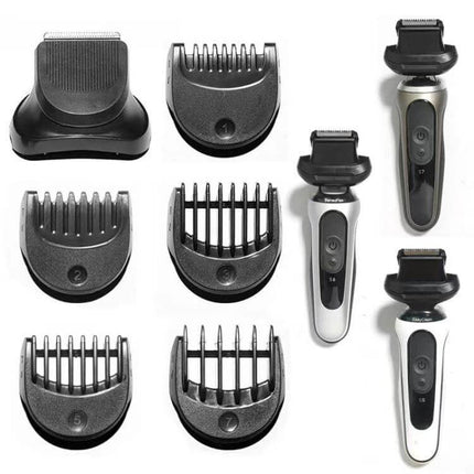 Braun Replacement Trimmer Attachment Kit With 5 Guiding Combs – replacement trimmer blade and five guiding combs for Series 5/6/7 electric shavers