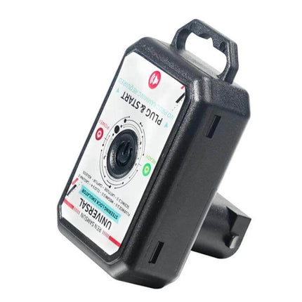 Universal Renault Steering Lock Emulator For Everyday Use - black plug-and-play steering lock emulator unit with durable plastic housing