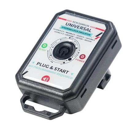 Universal Renault Steering Lock Emulator For Everyday Use plug-and-play device with durable plastic housing for Renault steering lock replacement