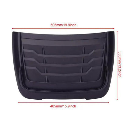 Frosted Black Carbon Pattern Hood Air Intake Cover for Ford Ranger Raptor | Syndmart