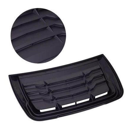 Frosted Black Carbon Pattern Hood Air Intake Cover for Ford Ranger Raptor - ABS plastic hood intake cover for 2015-2022 models