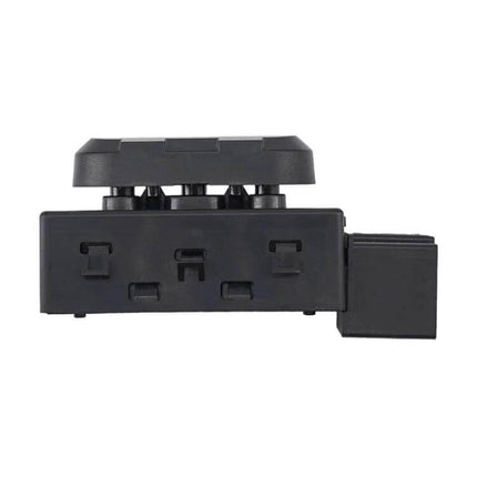 Ford Electric Seat Adjustment Switch Driver Side Replacement - black OE-style driver side electric seat control switch
