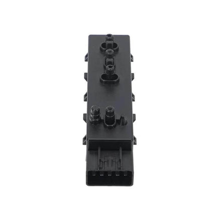 Seat Control Switch For Nissan Altima 2008-2012 Replacement - black ABS seat adjustment switch front view, OEM fit