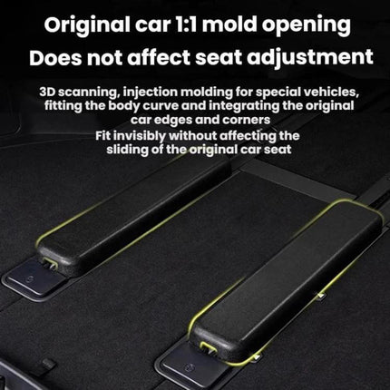 Trunk Track Protection Cover for Toyota Alphard and Vellfire 2008-2024 ABS molded fit protecting cargo track and preserving seat adjustment