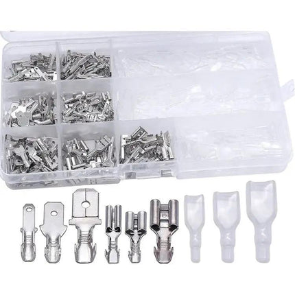 Cold Press Terminal Block Set For Wiring Insulated Covers 360 Pcs