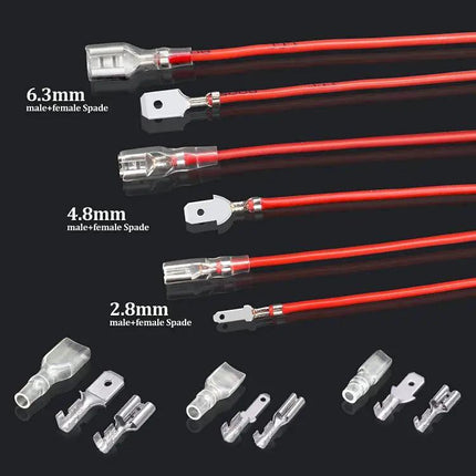 Cold Press Terminal Block Set For Wiring Insulated Covers 360 Pcs