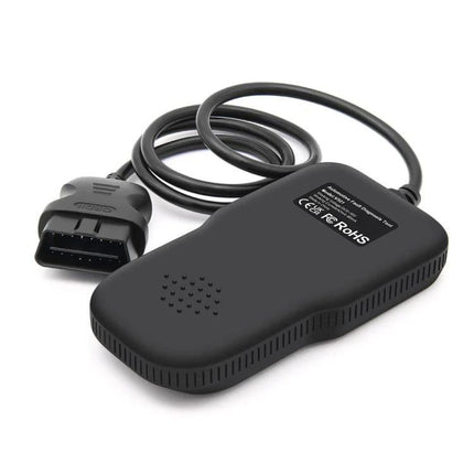 Tool for Checking Car Battery Health in Everyday Drives - compact OBD reader with cable for quick battery diagnostics