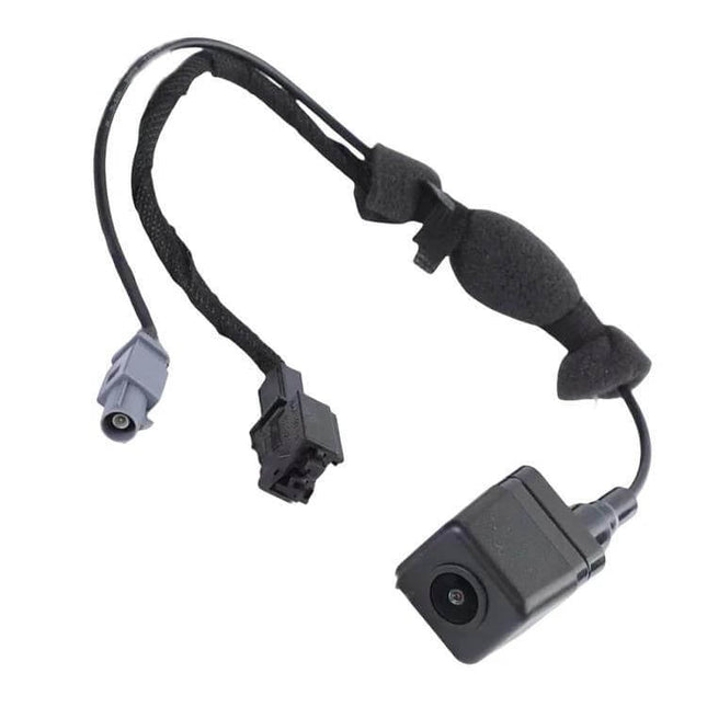 Audi Reversing Camera for Safe Parking and Rear Visibility compact OEM-style rearview camera with wiring harness for improved parking safety