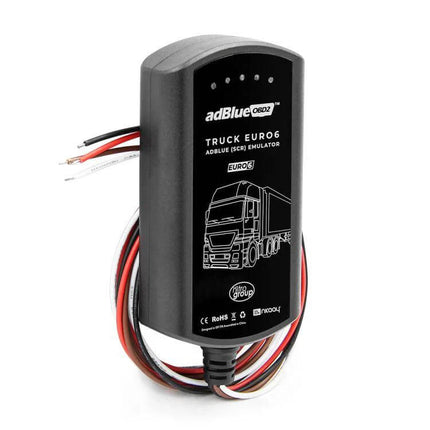 AdblueOBD Engine Diagnostic Tool for DAF and Mercedes-Benz Vehicles - Euro VI AdBlue (SCR) emulator for drivetrain diagnostics and safe wiring