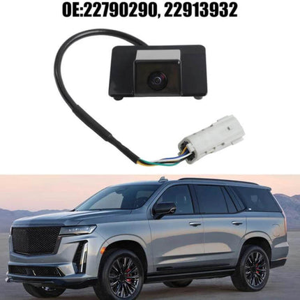 Rearview Camera for Cadillac Vehicles with Clear Night Vision - OE 22790290 22913932 replacement camera for Cadillac, Chevrolet, GMC SUVs