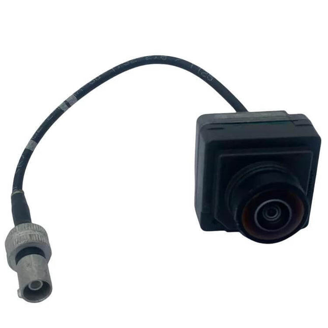 Parking Assist Camera for Chevrolet, Cadillac, and GMC Vehicles — compact rearview camera with cable and connector, 480x600 image