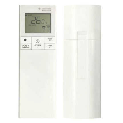 Panasonic Compatible Air Conditioner Remote for Easy Operation - white replacement remote for ACXA75C202909 with LCD display and intuitive buttons