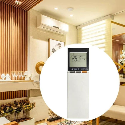 Mitsubishi Compatible Air Conditioner Remote Control for Easy Operation - replacement remote with LCD for SG12D units, temperature and mode control