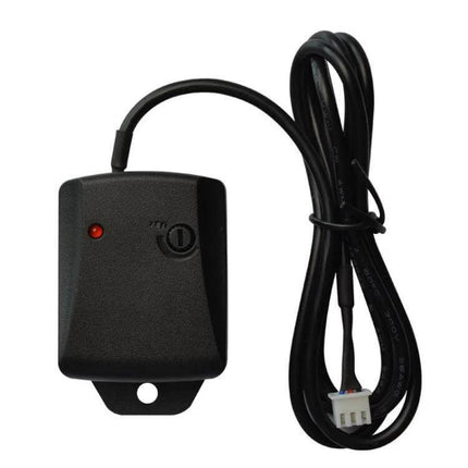 Car Anti-Theft Vibration Sensor with Adhesive Mounting small black piezo sensor module with LED and wiring for vehicle alarm