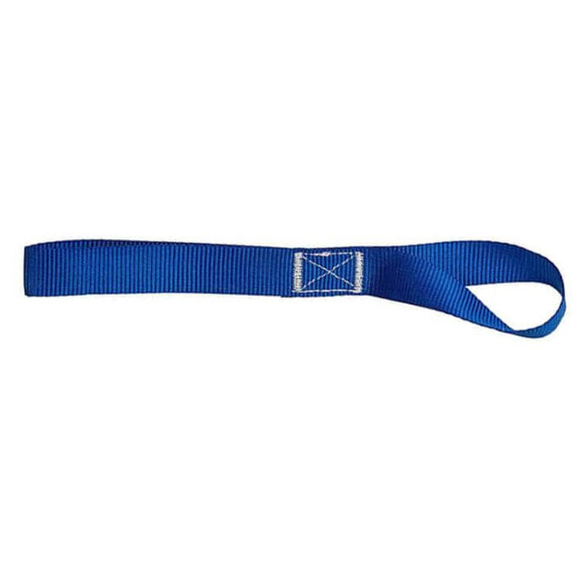 Multi-Purpose Luggage Straps for ATVs and Motorcycles - blue durable PP webbing loop strap for securing gear