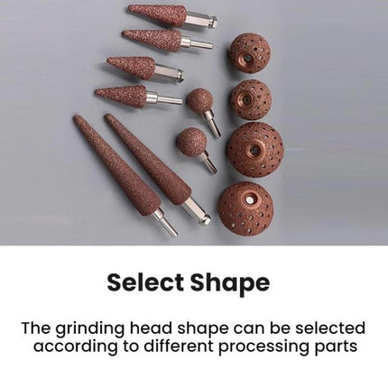 Grinding Head for Tire Defect Repairs in Garage Settings - tungsten steel grinding heads in various shapes for precise tire surface repairs
