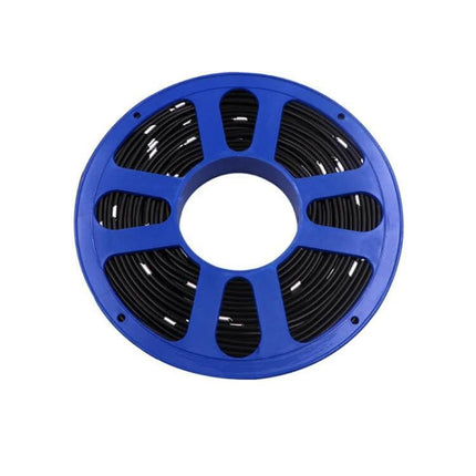 40m Automotive Pure Copper Core Insulated Wire For Car Wiring on blue spool, black PVC insulated copper wire for automotive lighting and sensors