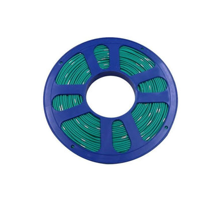 40m Automotive Pure Copper Core Insulated Wire For Car Wiring on blue spool, green PVC insulated copper cable for car lighting and sensor circuits