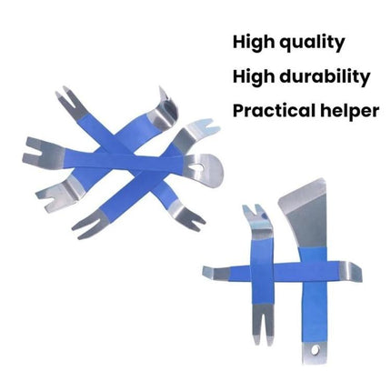 Clips for Everyday Car Interior Panel Removal and Repairs stainless steel pry tool set for door and dashboard trim removal