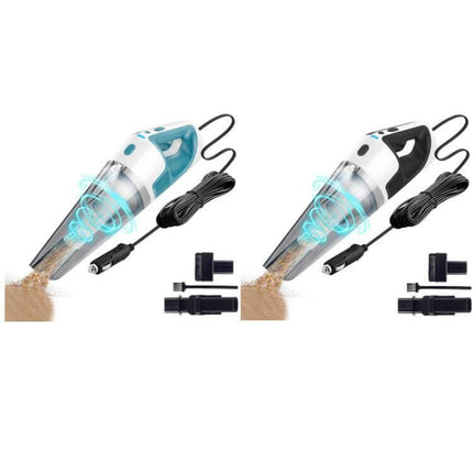 3.8m Corded Handheld Car Vacuum For Quick Car Cleanups handheld vacuum with 3.8m cord, accessories and steady suction for crumbs and pet hair