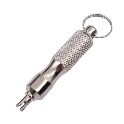 Essential Wrench for Everyday Vehicle and Bike Upkeep - compact valve core wrench keyring for cars, bikes, motorcycles and EVs