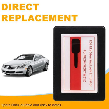 Steering Lock Emulator Replacement For Mercedes Vehicles plug-and-play ESL ELV SCL module direct replacement, plastic housing