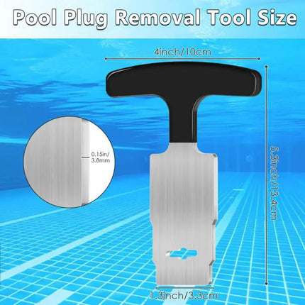Pool Plug Removal Tool For Hayward Pools With Comfort Grip