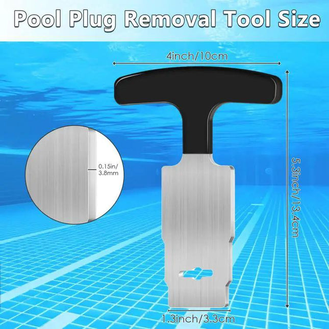 Pool Plug Removal Tool For Hayward Pools With Comfort Grip