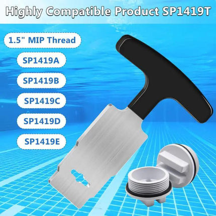 Pool Plug Removal Tool For Hayward Pools With Comfort Grip