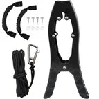 Black + Metal Buckle + Kayak Handrail