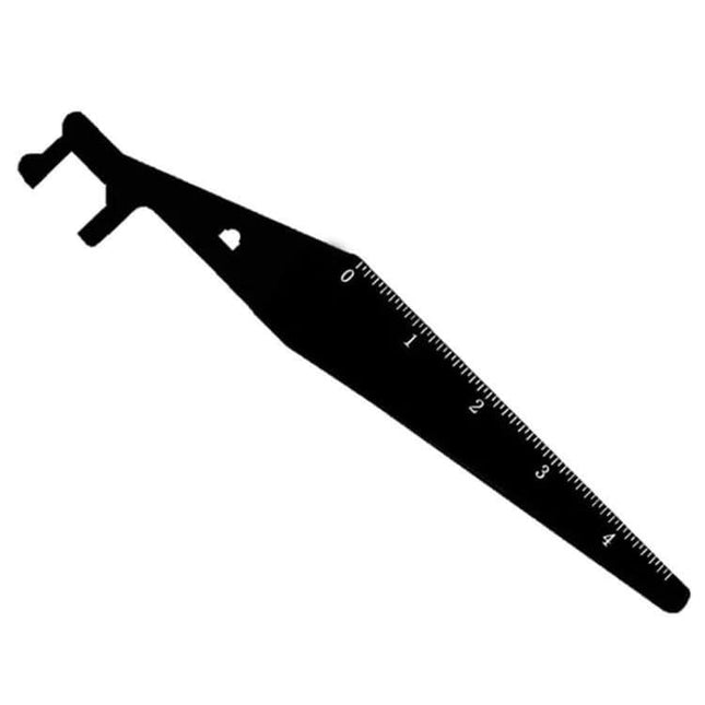 Door Gap Crowbar Multi Tool For Everyday Home Tasks - compact 304 stainless steel pry bar with ruler, nail puller and bottle opener