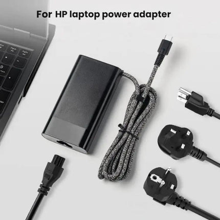 USB-C Power Delivery Charger for HP Laptops and Devices | Syndmart