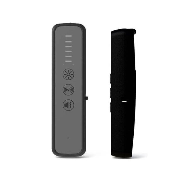 Portable Wireless Signal Detector for Eavesdropping Prevention — compact handheld RF, magnetic and infrared scanner for hotel, office, and vehicle privacy checks